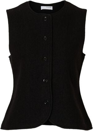 SLFDARLA KNIT BUTTON VEST