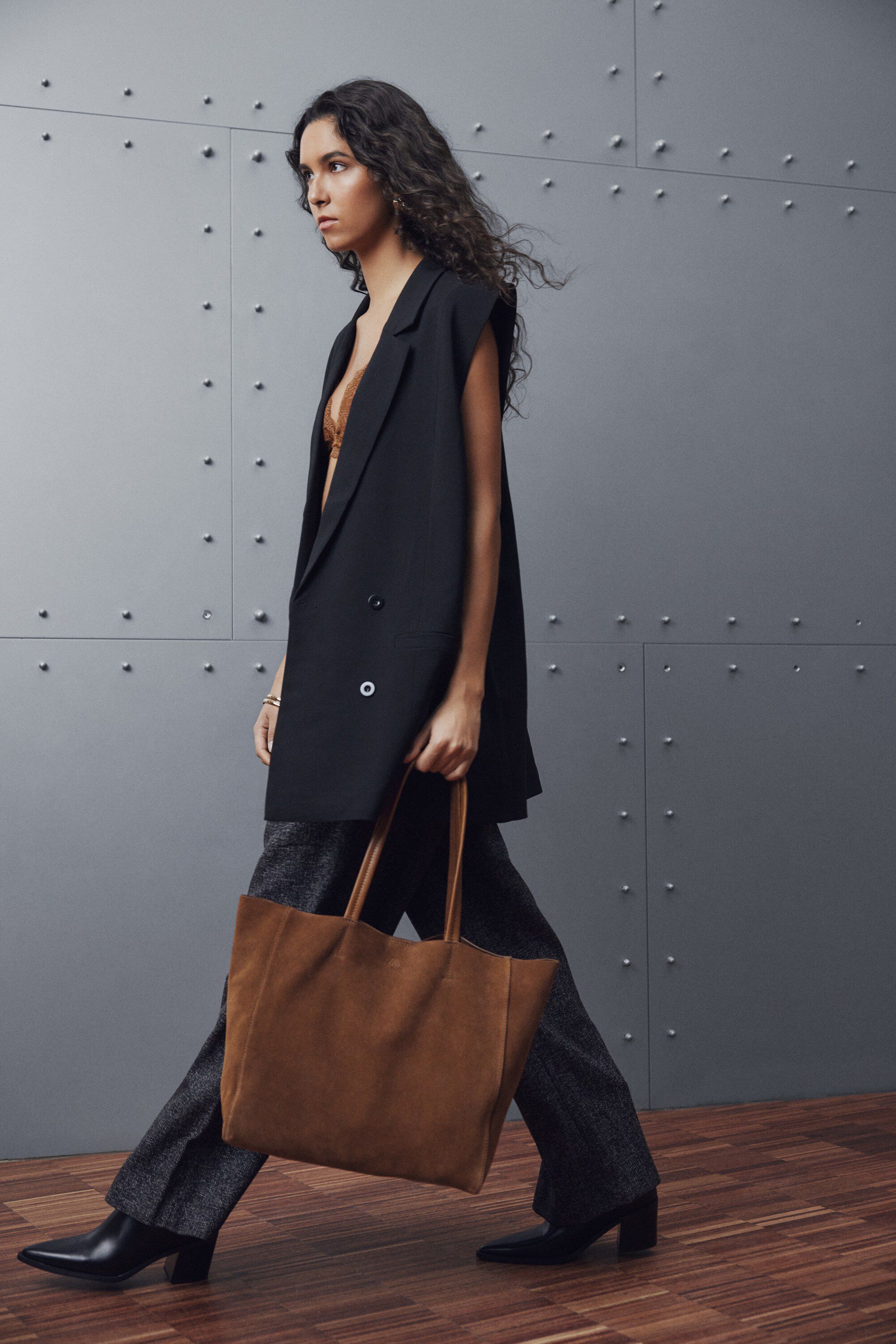 Zarahmbg Shopper, Suede