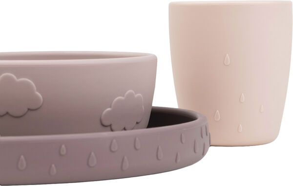 Stick&Stay spisesæt Deer friends Pudder