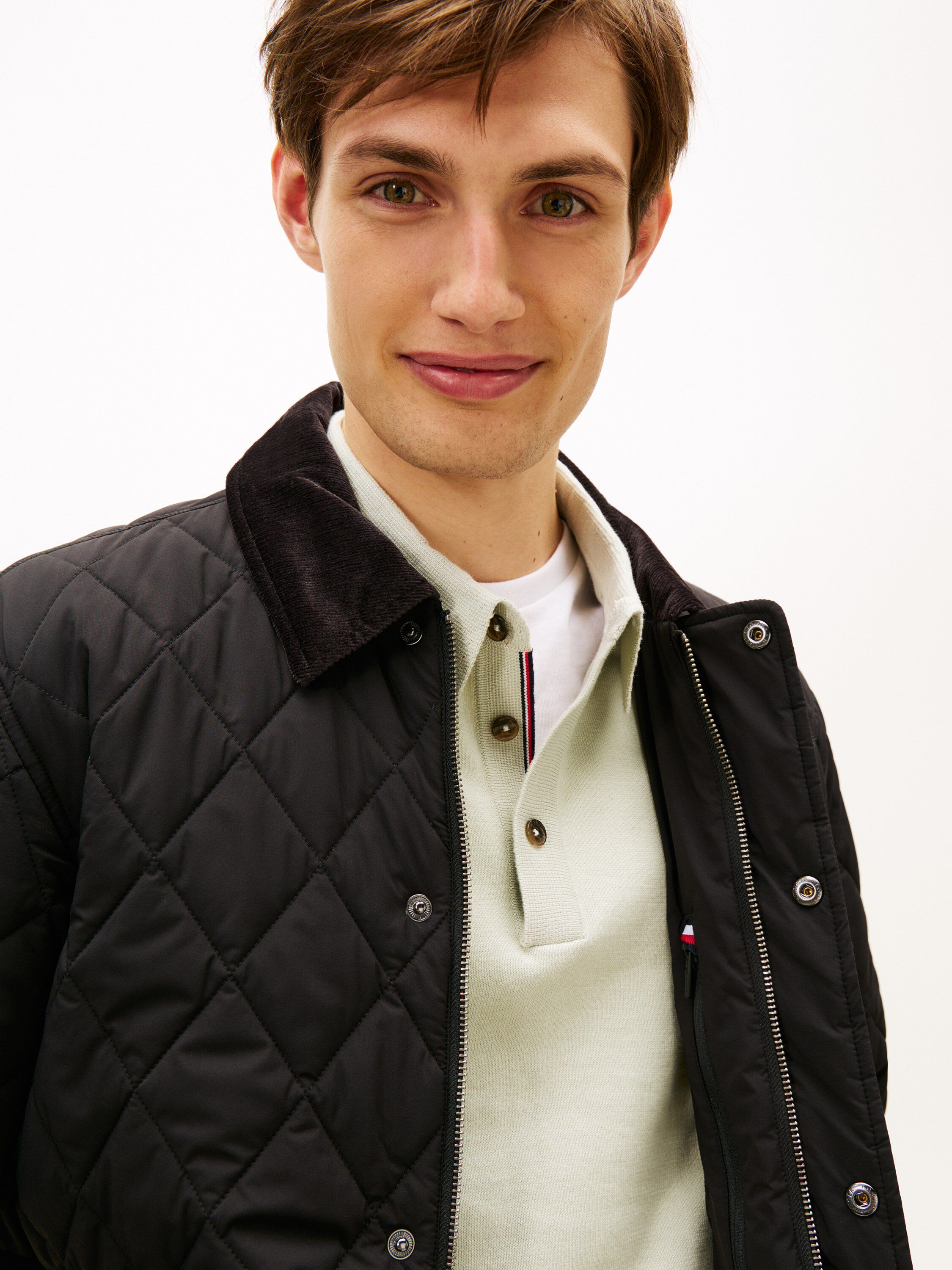 DIAMOND QUILTED JACKET