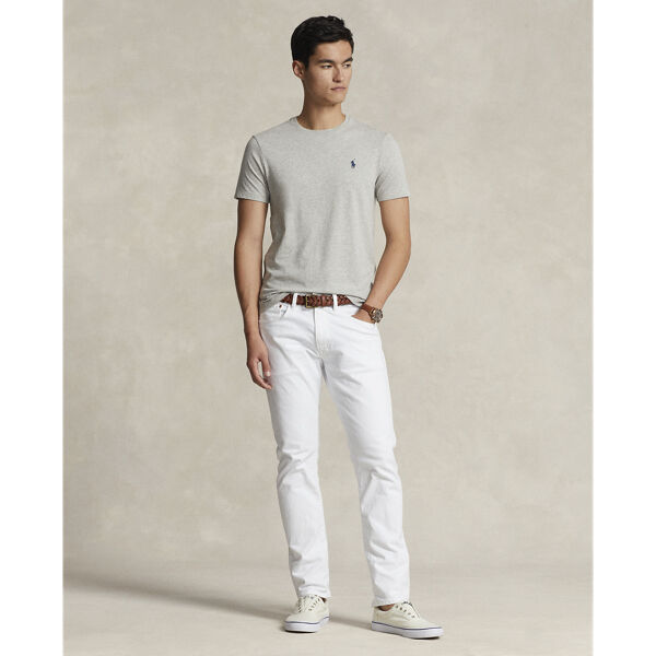 Custom Slim Fit Jersey Crewneck T-Shirt