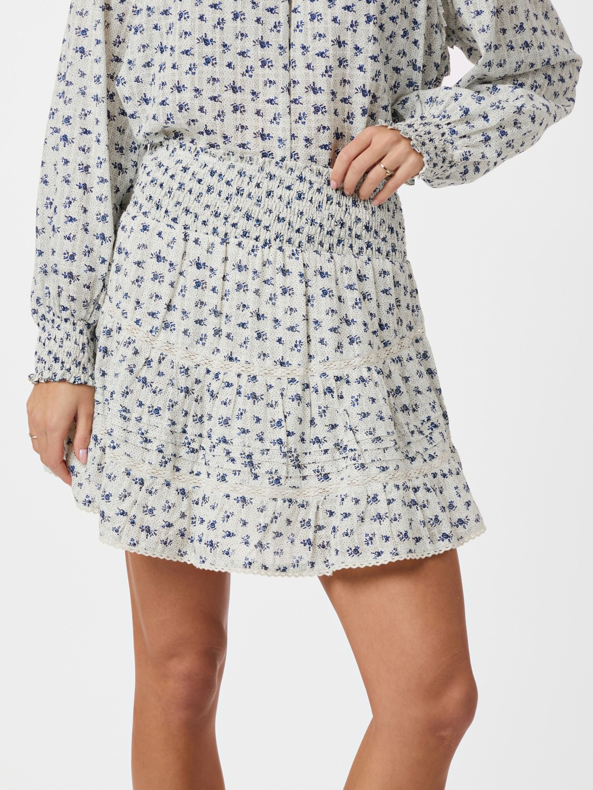 Alett Dot Flower Skirt