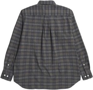 Mo Oversized Wool Check Shirt