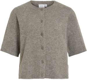 VILIGA 2/4 O-NECK KNIT CARDIGAN - N
