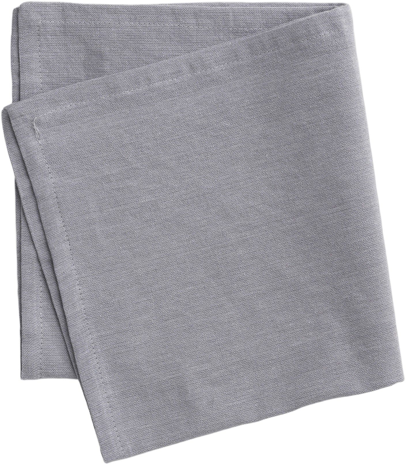 T&oslash;yserviett 45 x 45 cm Lys gr&aring; 100% ny bomull