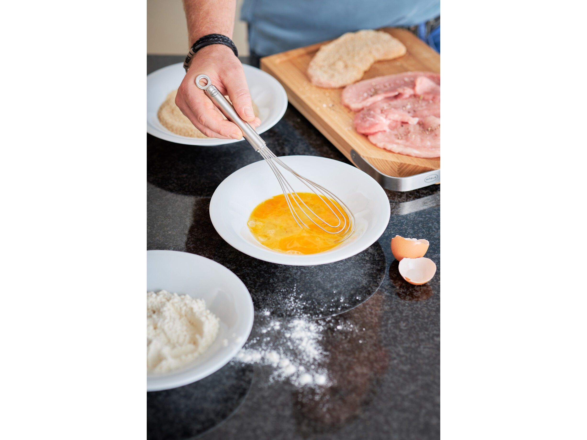 Visp flatt 27 cm St&aring;l