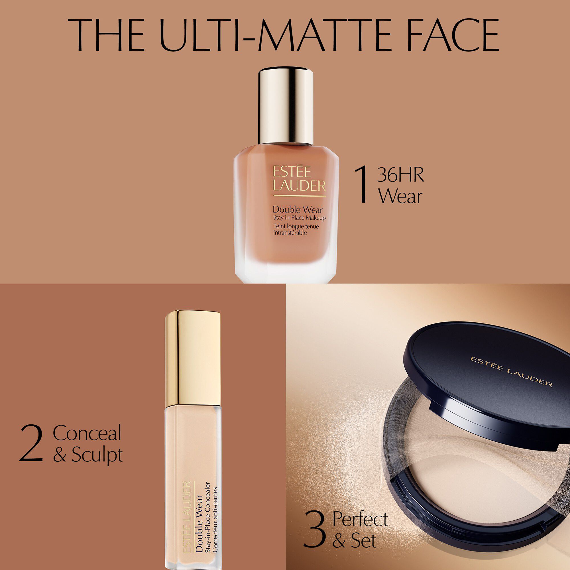 Double Wear Stay-In-Place Matte Setting Powder Veil