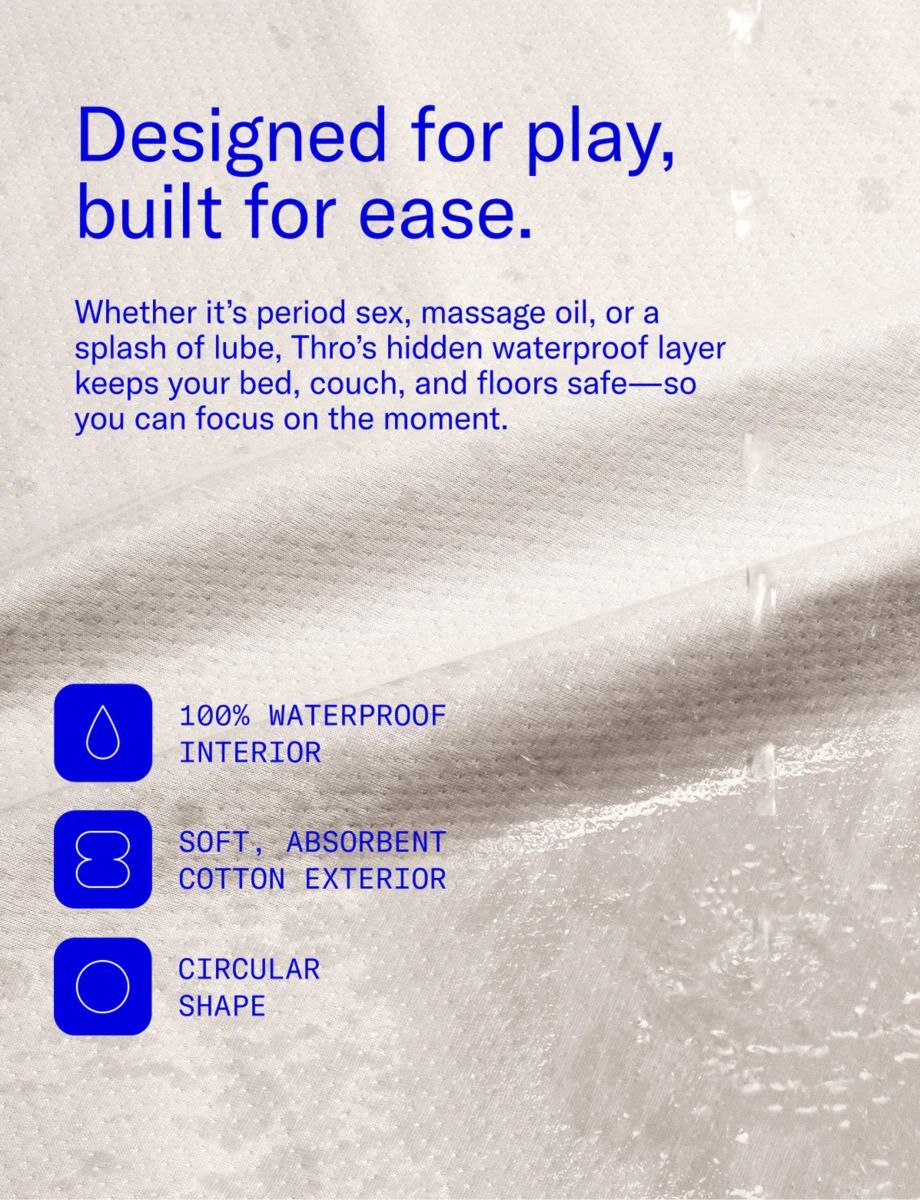 Thro Play Blanket Cream