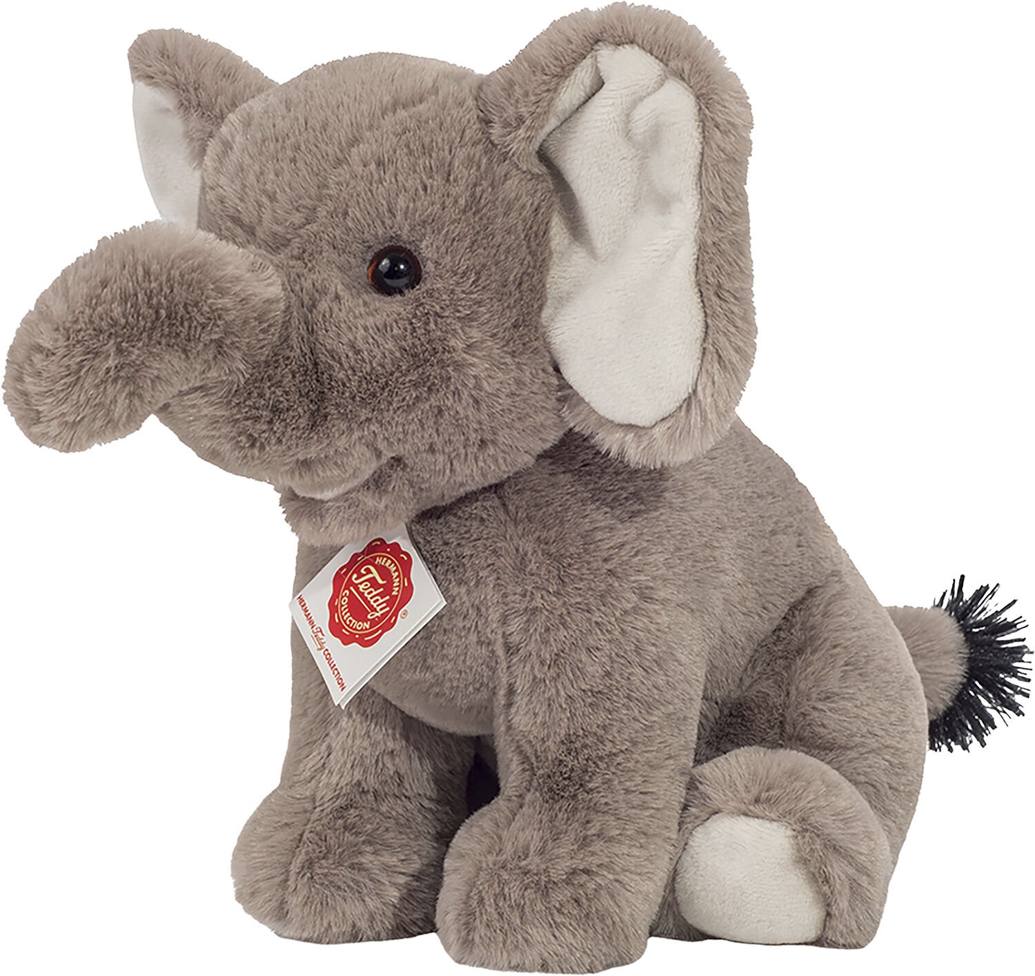 Teddy Hermann - Siddende elefant 25 cm