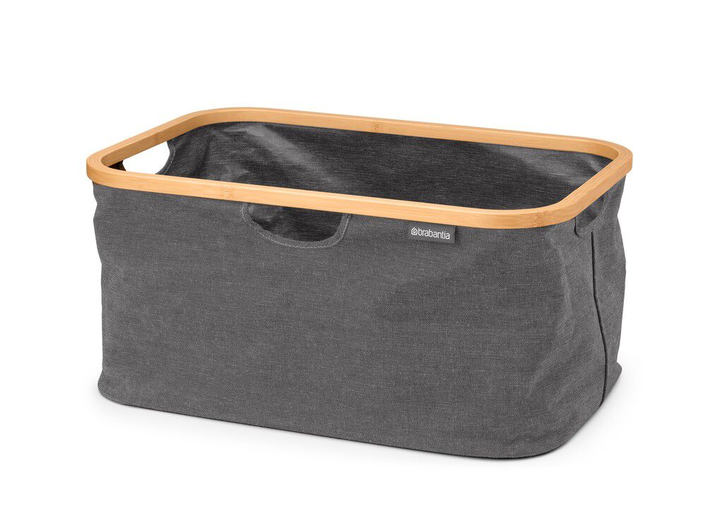 Foldbar vasket&oslash;js kurv 40 ltr. - Pepper Black