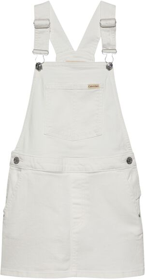 DENIM DRESS WHITE