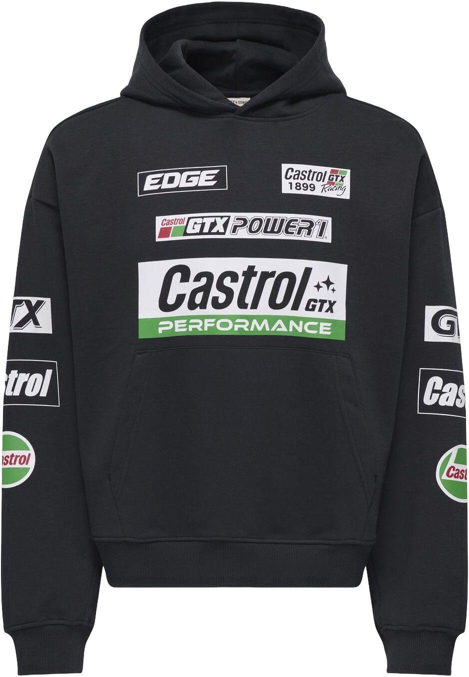 OSJCASTROL LIFE OVZ LS LIC HOODIE S