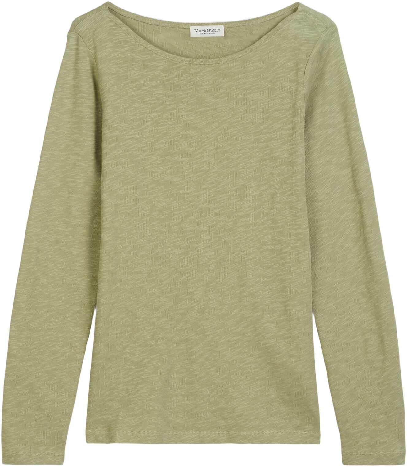 T-shirt, long sleeve, boat neck