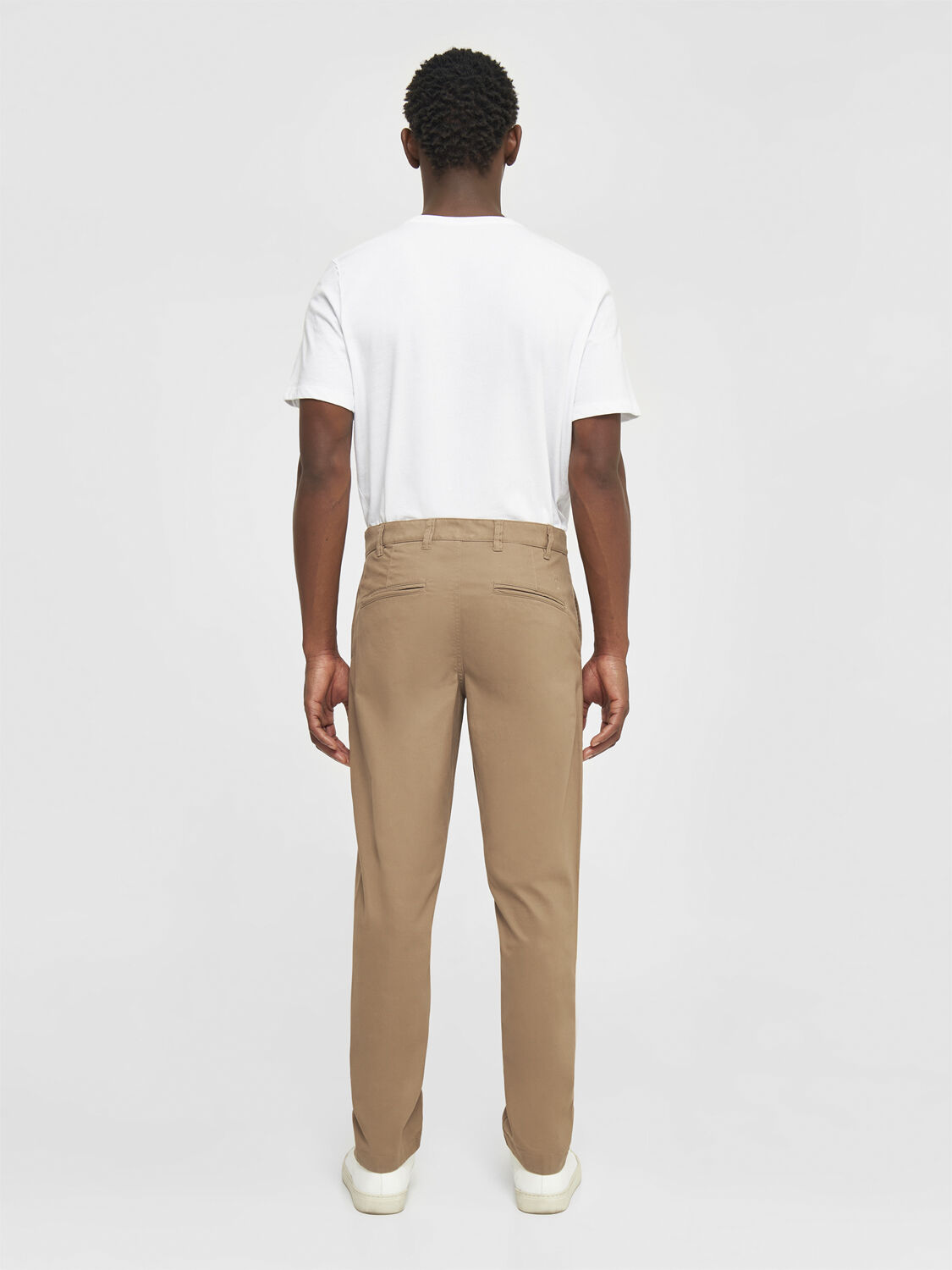 LUCA slim twill chino pants - GOTS/Vegan