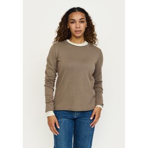 SRMarla O-neck Roll Edge Knit