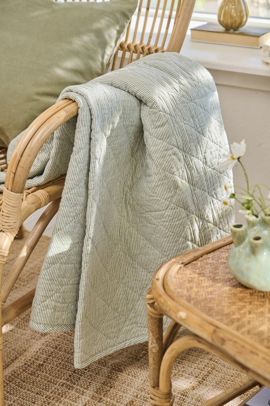 Quilt m&aelig;lkedrengestriber