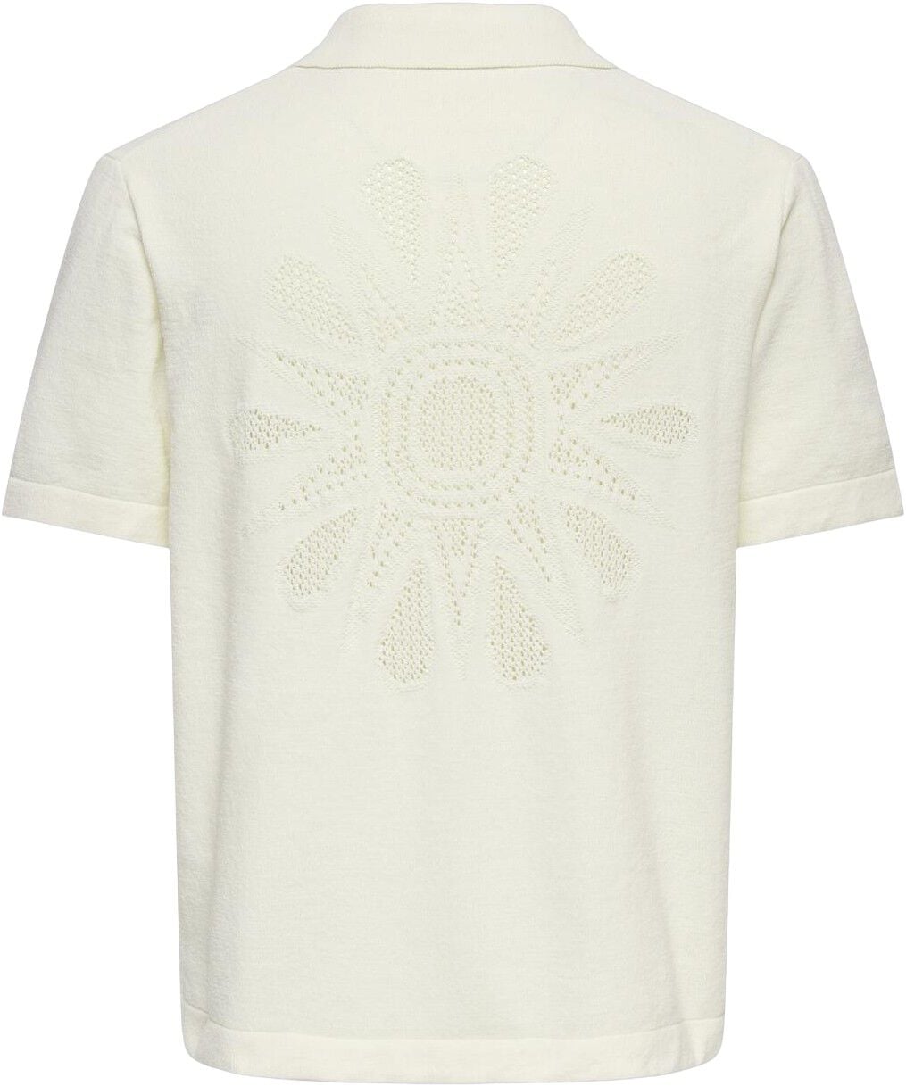 ONSJAM LIFE REG SS SHIRT KNIT