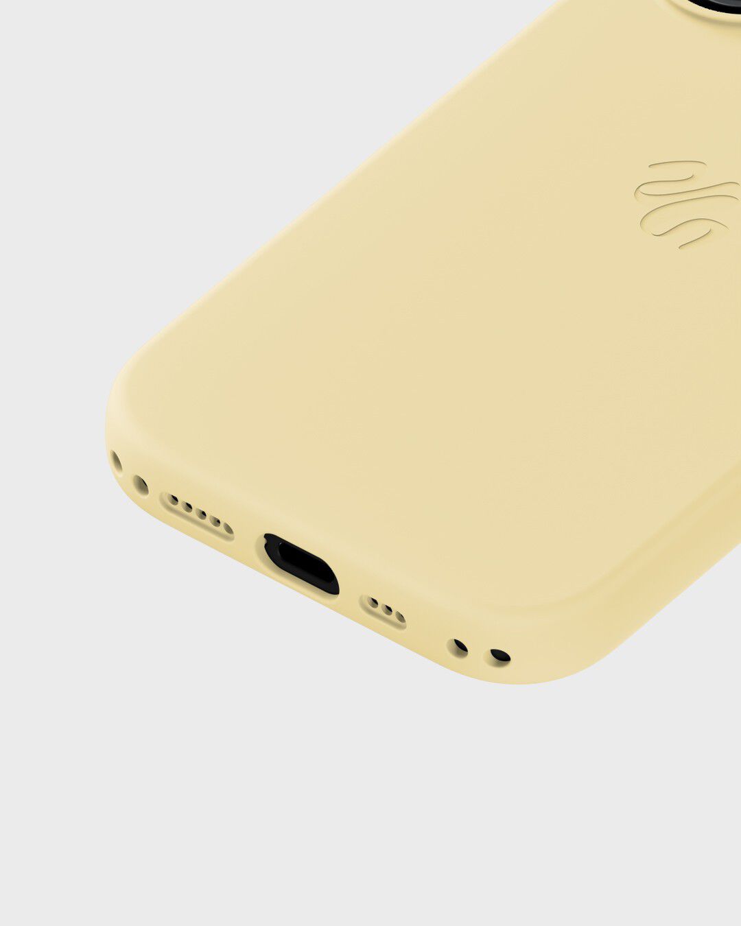 Silicone Case Magsafe Cpt. IPH 17 Butter Yellow