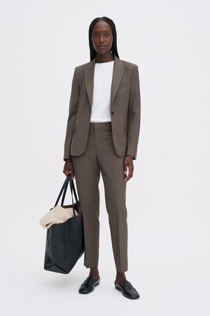 emma cropped cool wool trouser