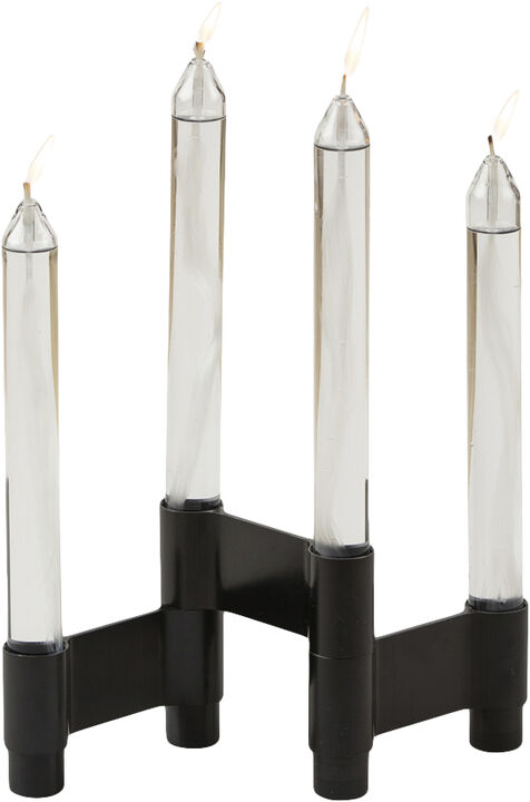 LINK, CANDLE HOLDER, BLACK ANODIZED, 11060B