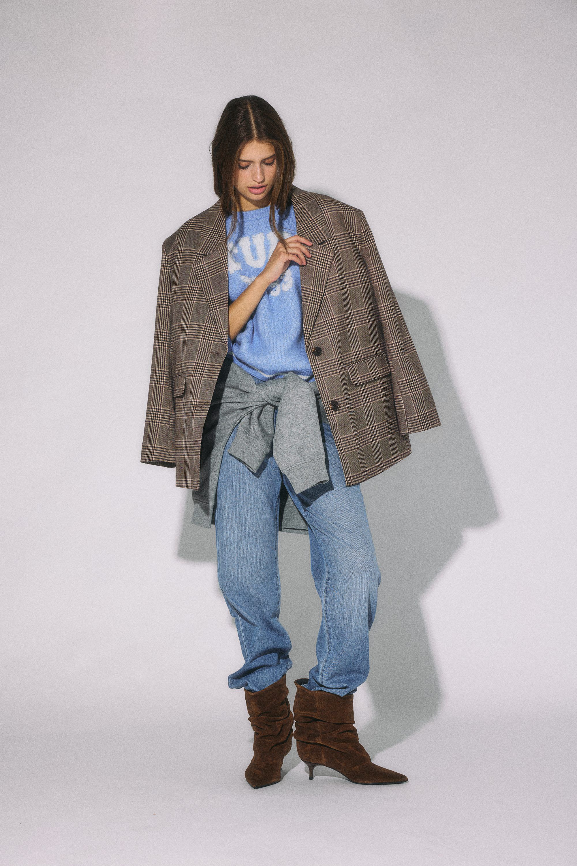 Nmwera L/S Slit Blazer Tlr