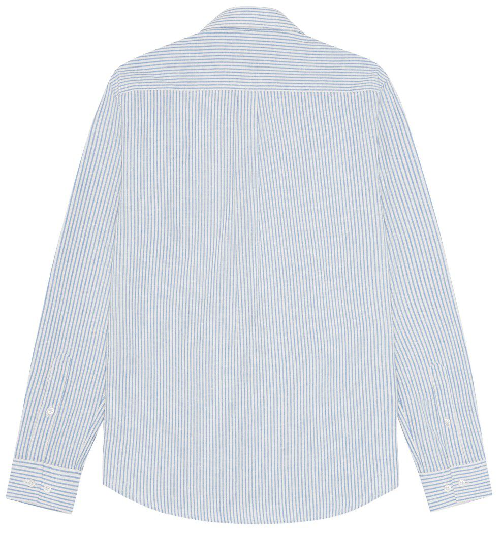 Konrad Stripe Cotton Linen Shirt