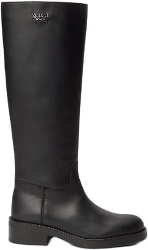 Leather Soft Sole Knee-High Boots