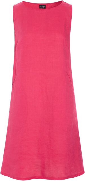 Airy linen kort kjole