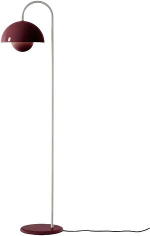 Flowerpot Floor Lamp VP12 Dark Plum