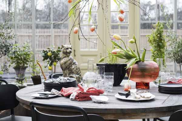 Serving plate Oyster