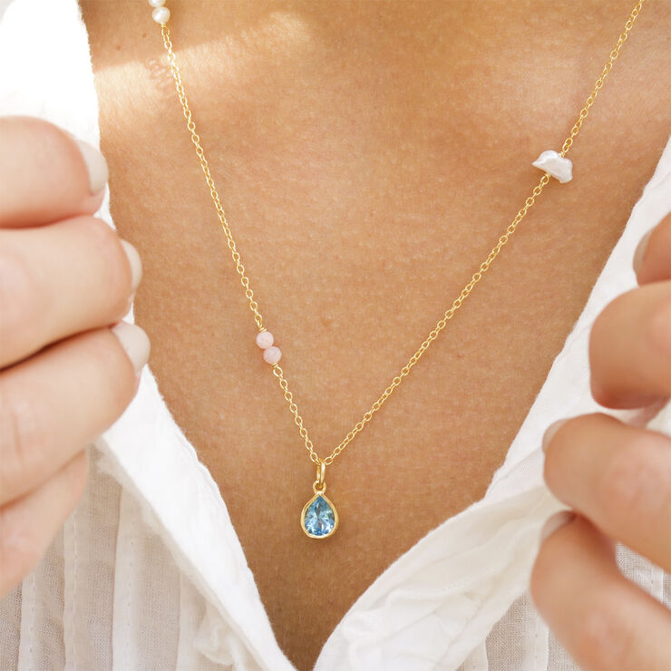 Water drop Gaia Necklace