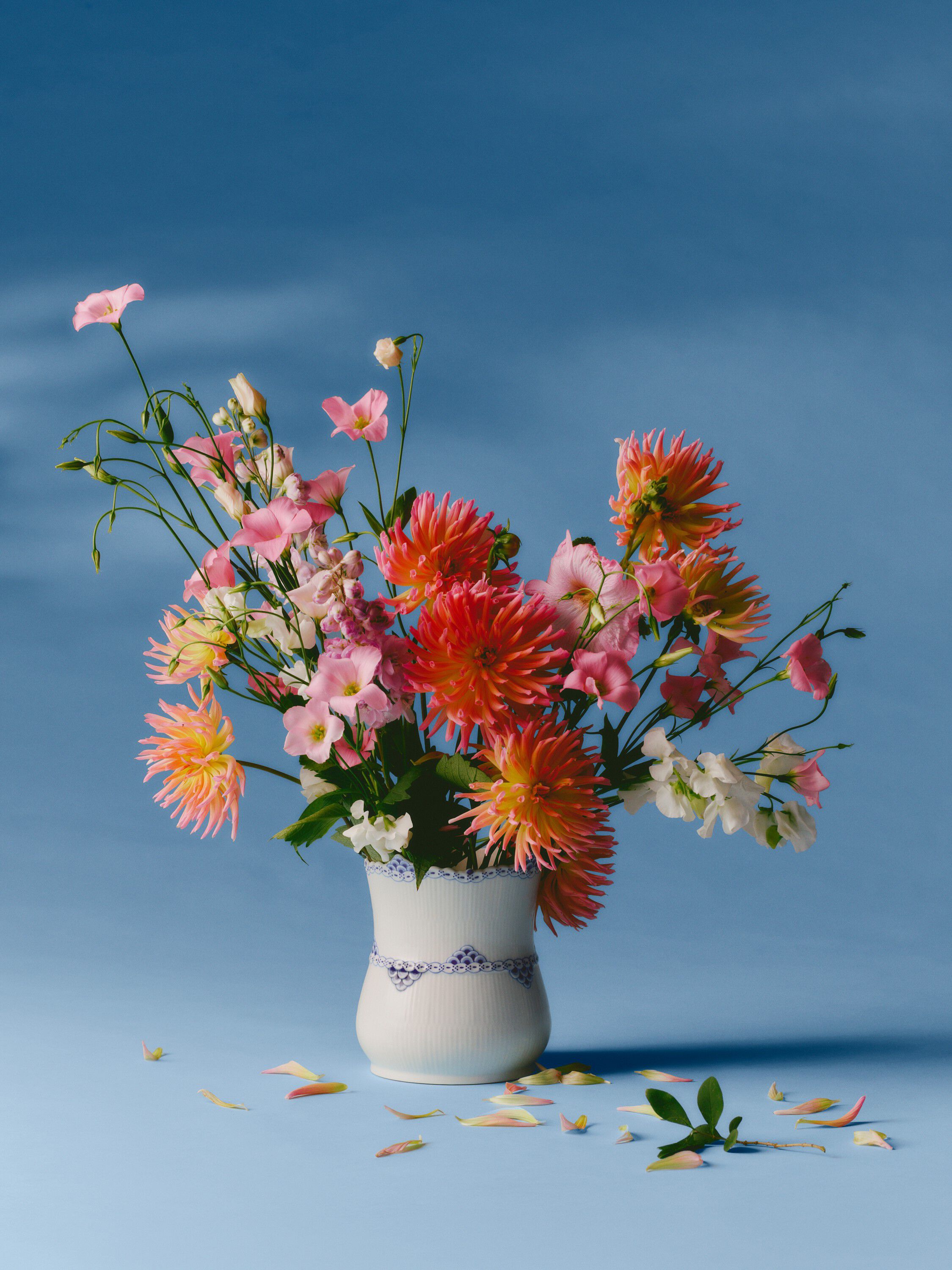 Prinsesse vintage vase, 17 cm