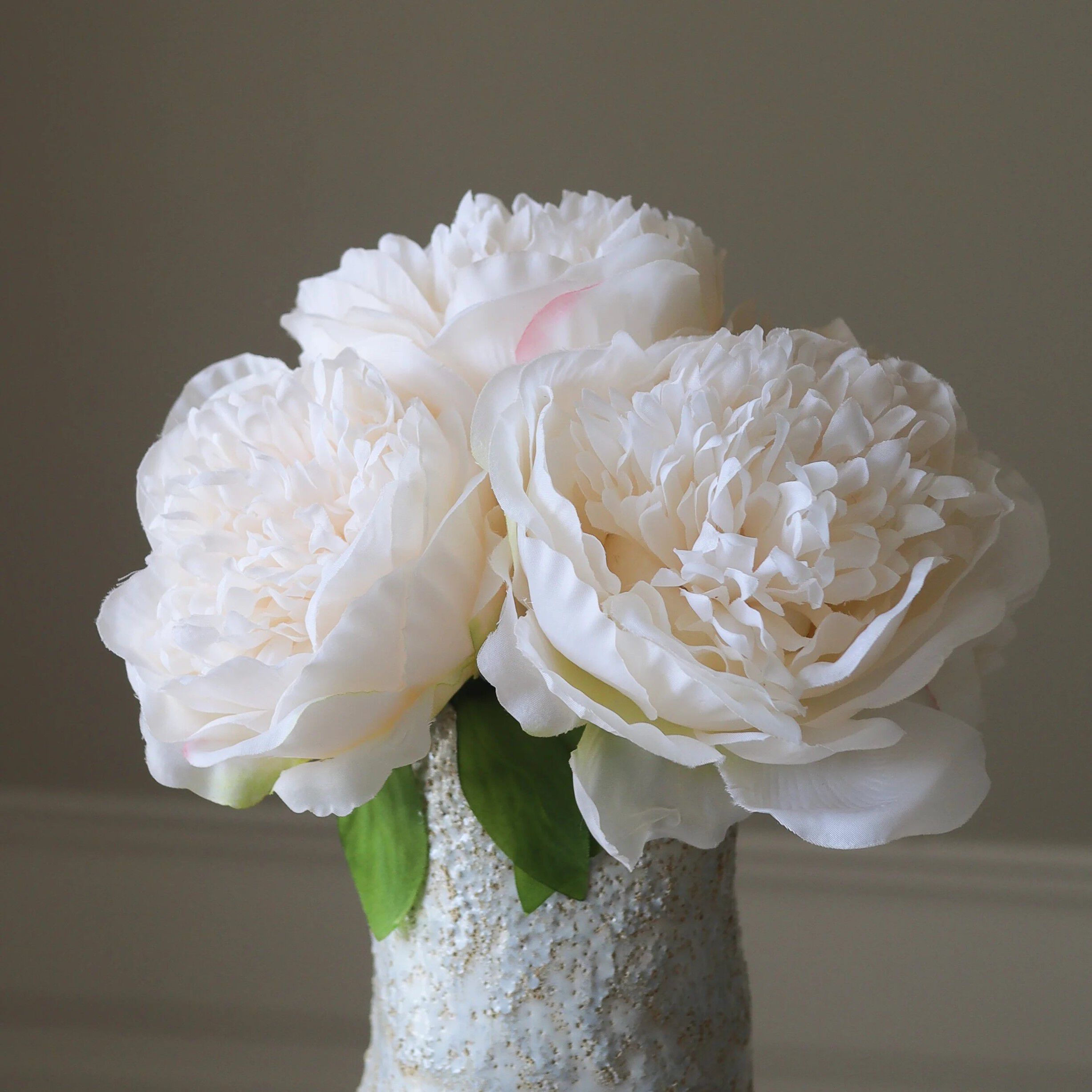 Peony Bouquet Bundle Cream