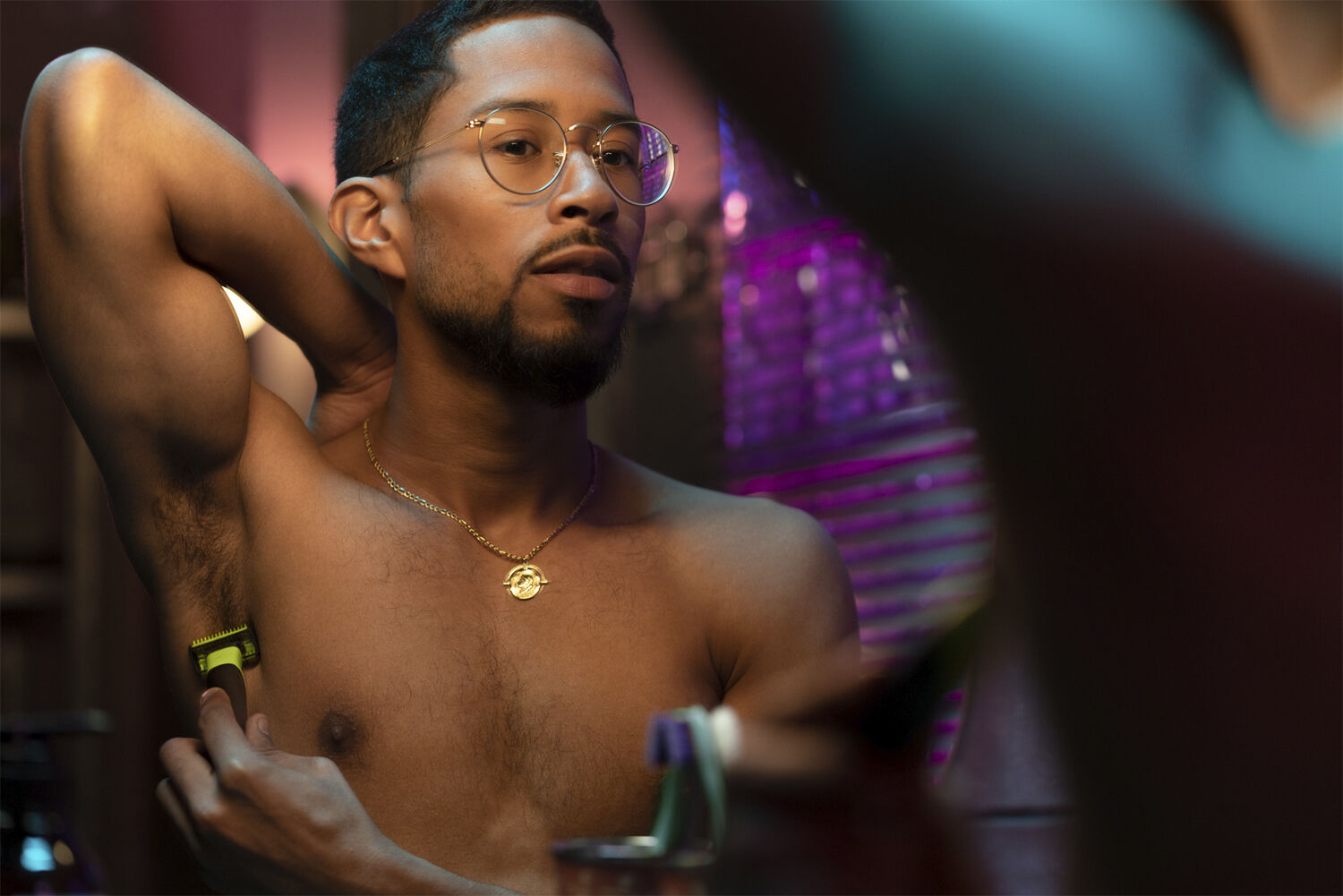 HYBRID ONE BLADE HANDLE FANCY