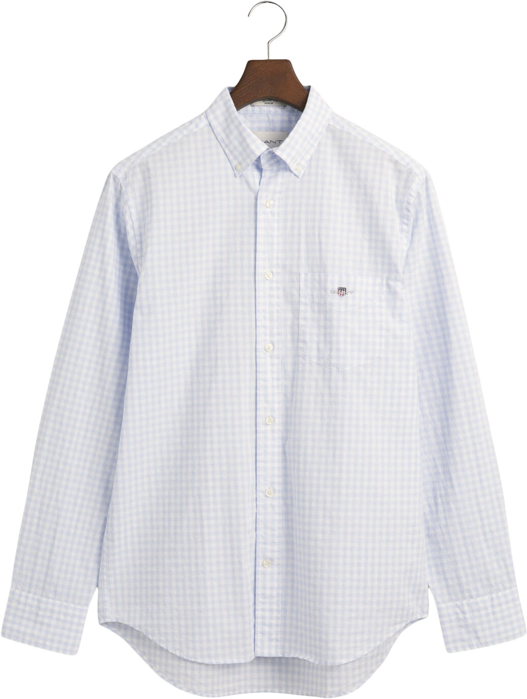 REG CLASSIC POPLIN GINGHAM SHIRT