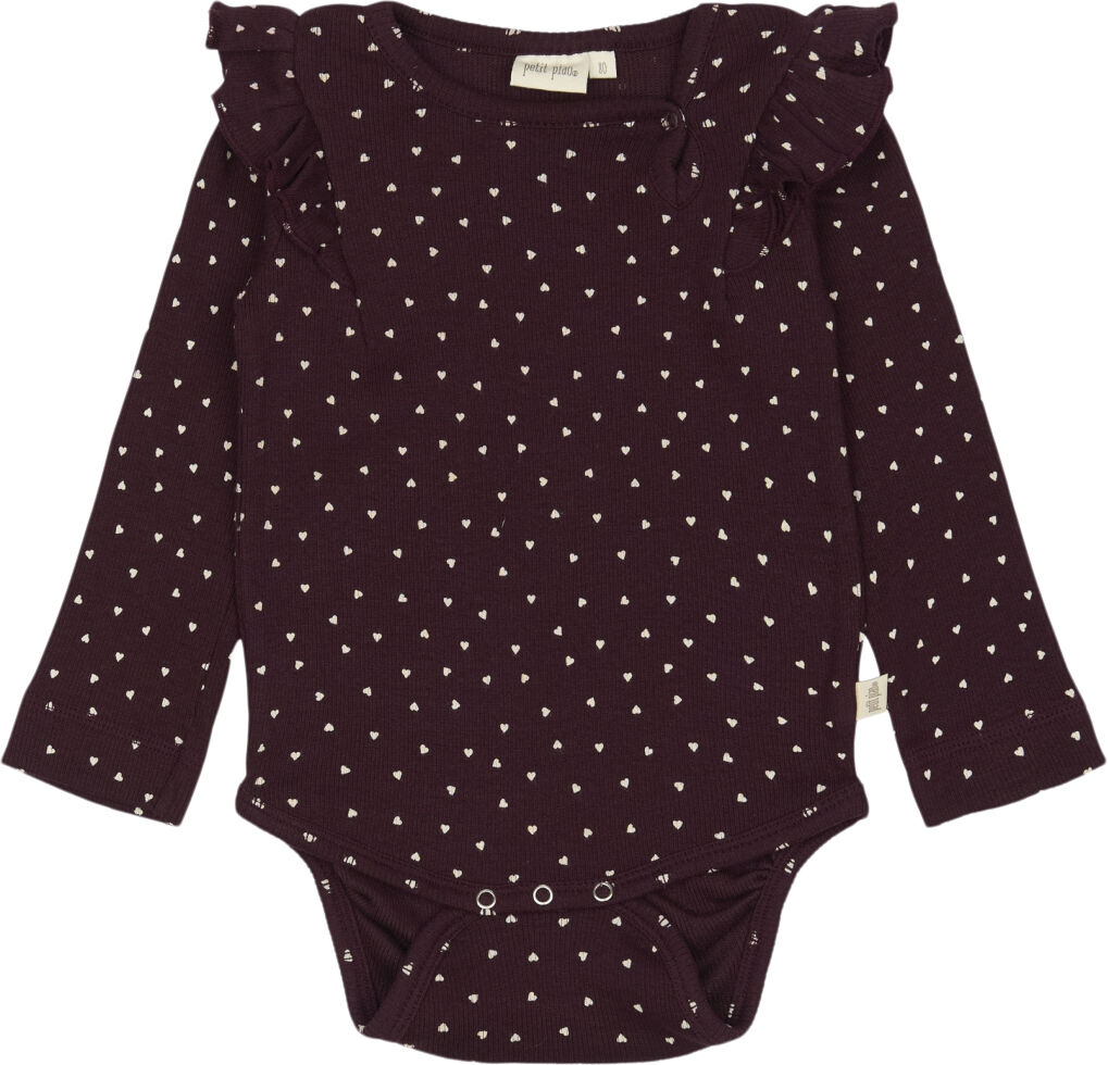 Body L/S Frill Modal heart