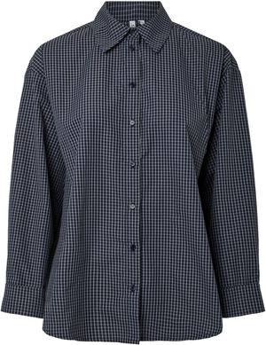 PCSILLA LS CHECK SHIRT WVN D2D