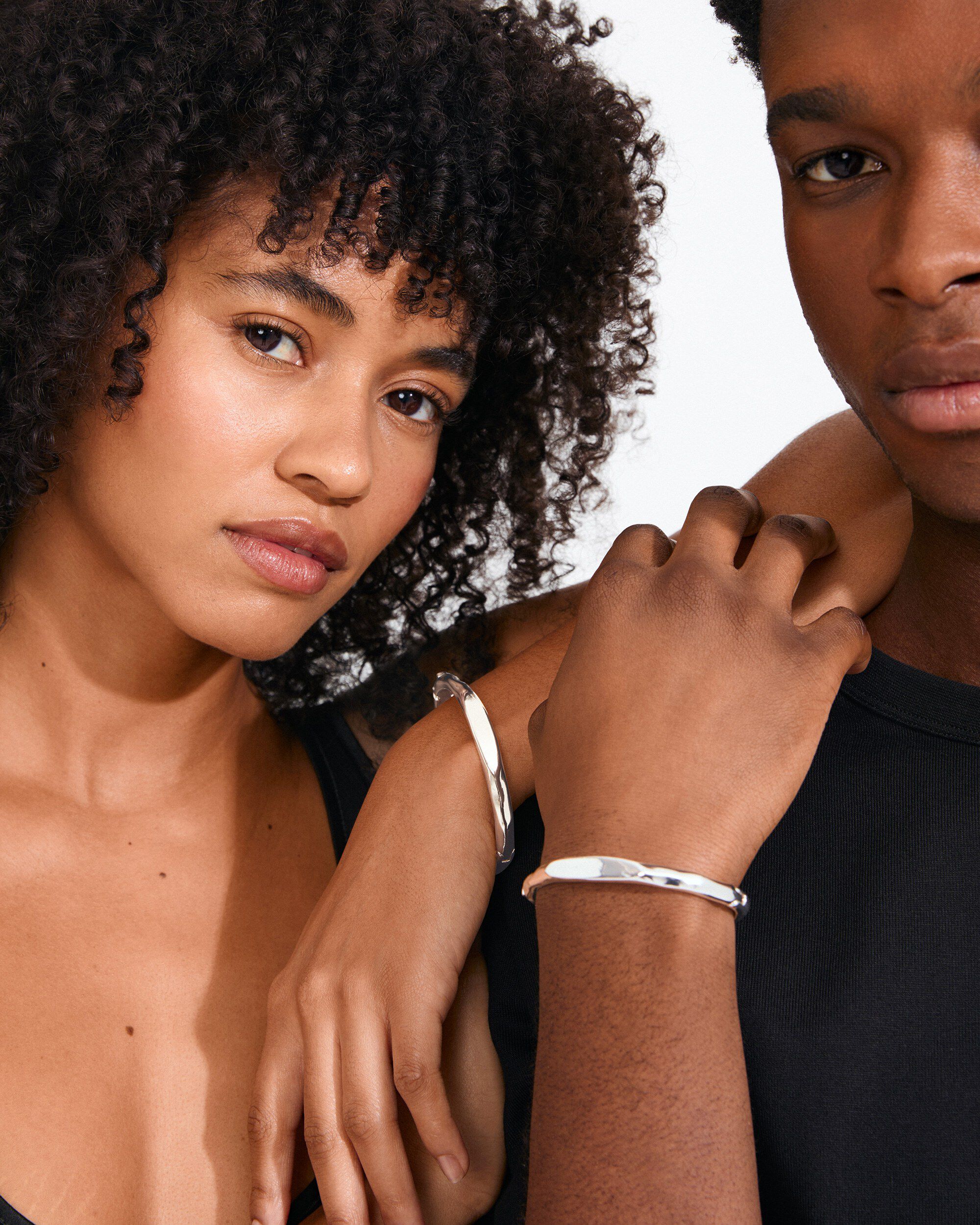 PRESENCE bracelet silver-plated