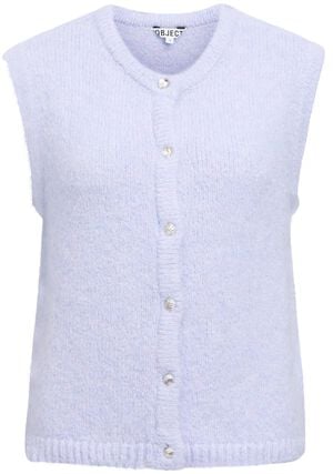 OBJSAGGIA RE KNIT VEST CARDIGAN NOO