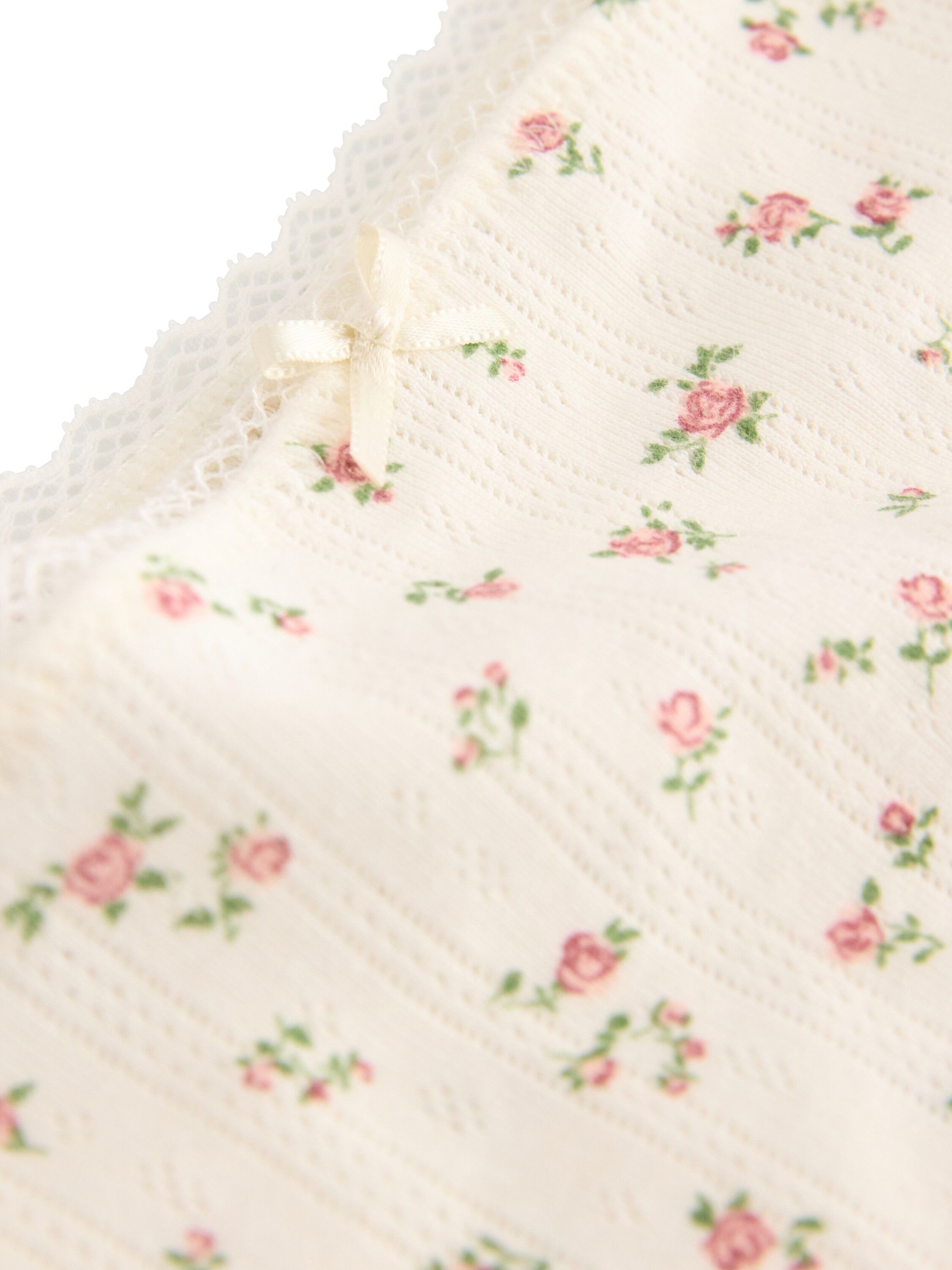 Trusser i pointelle med h&oslash;j talje,