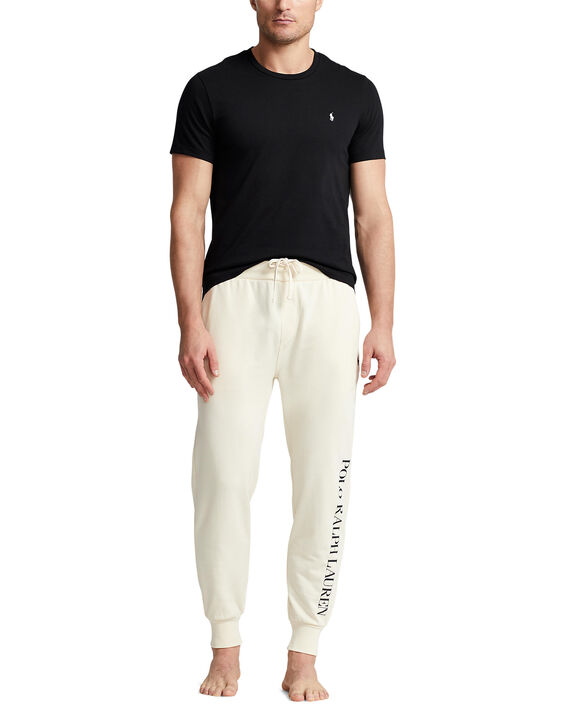Cotton Jersey Crewneck Sleep Tee