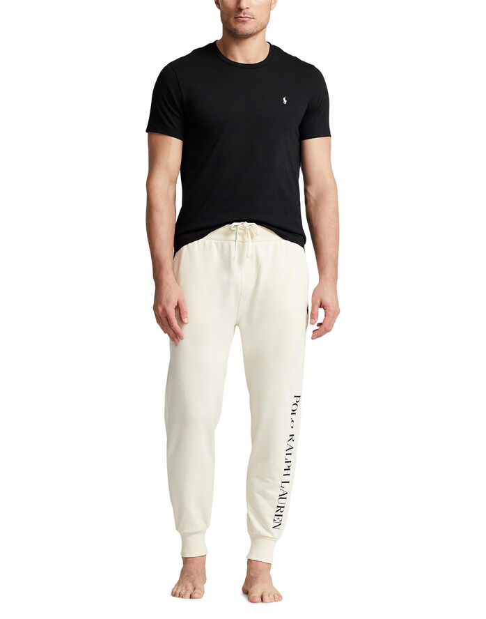 Cotton Jersey Crewneck Sleep Tee
