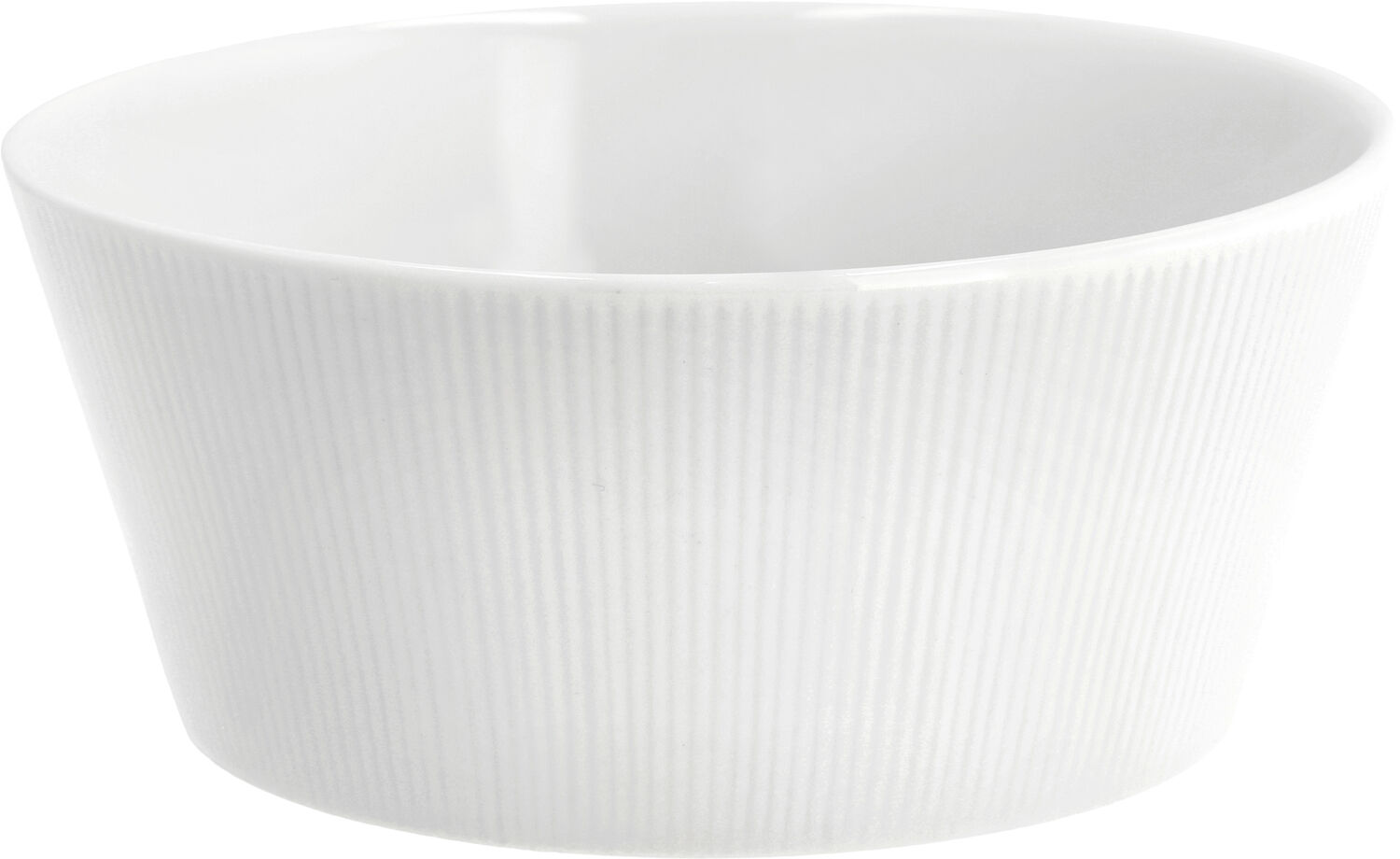 Sk&aring;l Eventail 0,5 liter 15 cm Hvit