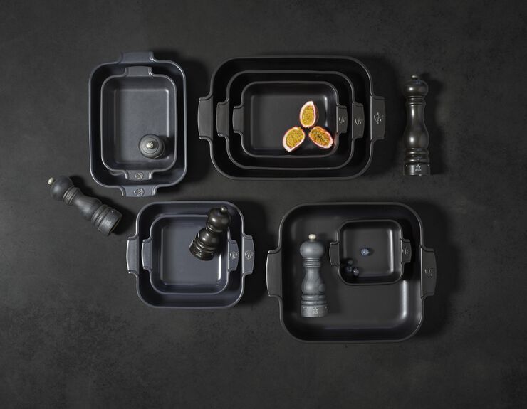 Appolia Rektangulært ovnfad 32 cm satin sort