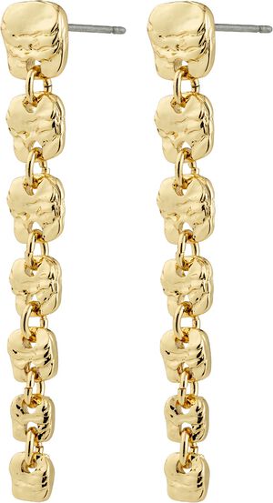 SENSE øreringe guldbelagt