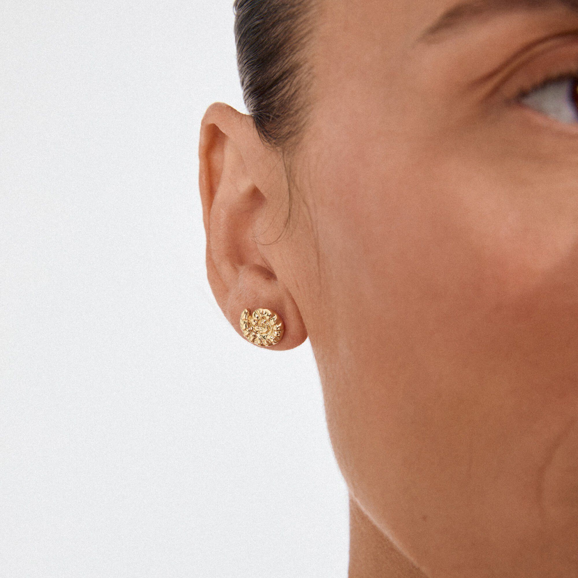 HAZE earrings gold-plated