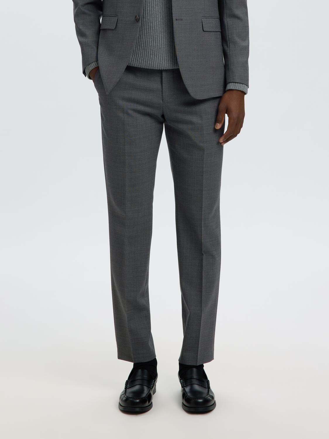 Slmslim-Theo Wool Blend Trs Flex Noos