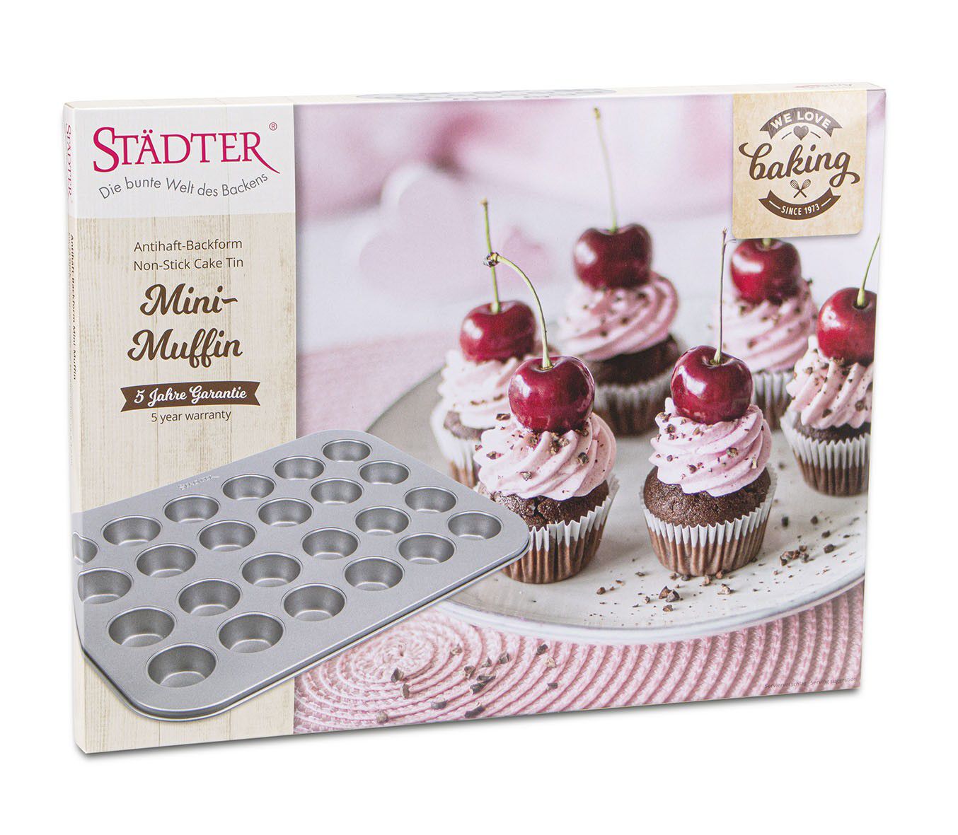MUFFINSBRETT 35 x 27 cm s&oslash;lv Mini