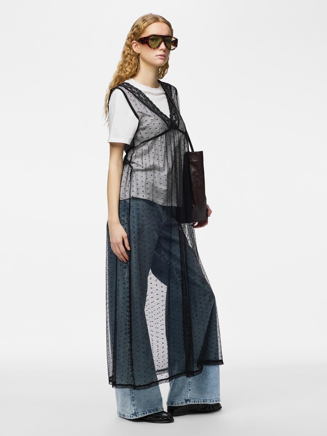 Pcmilje Sl Ankle Lace Dress Jrs D2D Pp