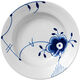 Blå mega 17 cm. dyb tallerken